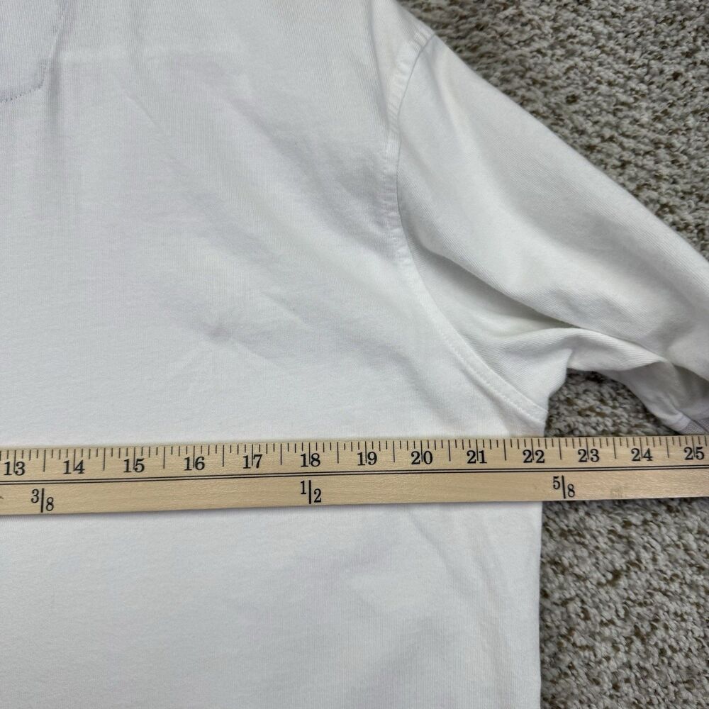 Robert Graham Polo Shirt Men's Large White Classic Fit Embroidered Skull‎ Crown - Picture 13 of 15